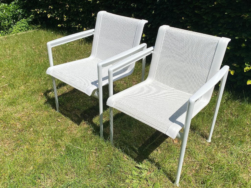 Richard Schulz 1966 collection - Knoll, Chaise, Salons de jardin, Comme neuf, Enlèvement