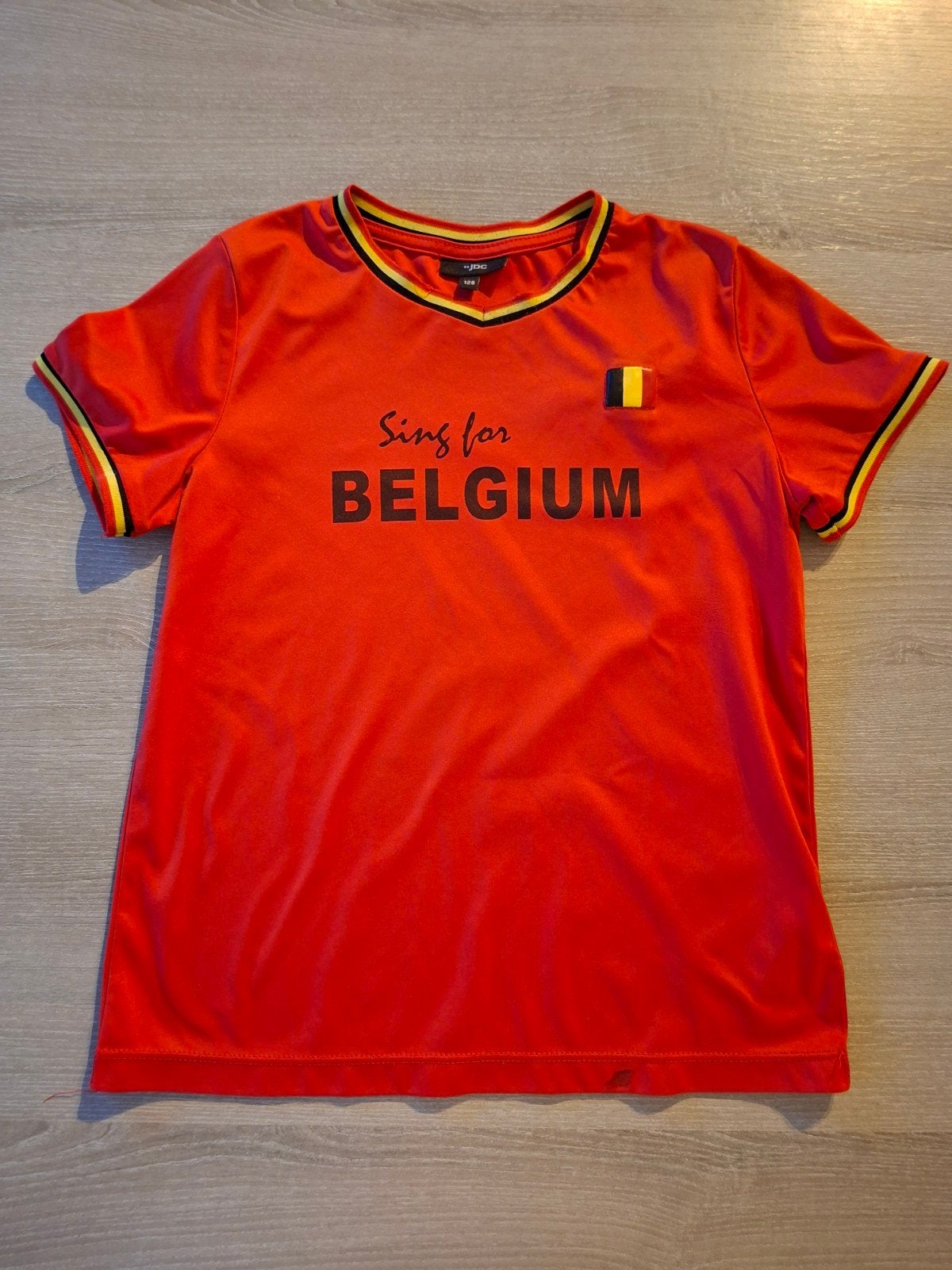 T-shirt Rode Duivels maat 128, Enlèvement