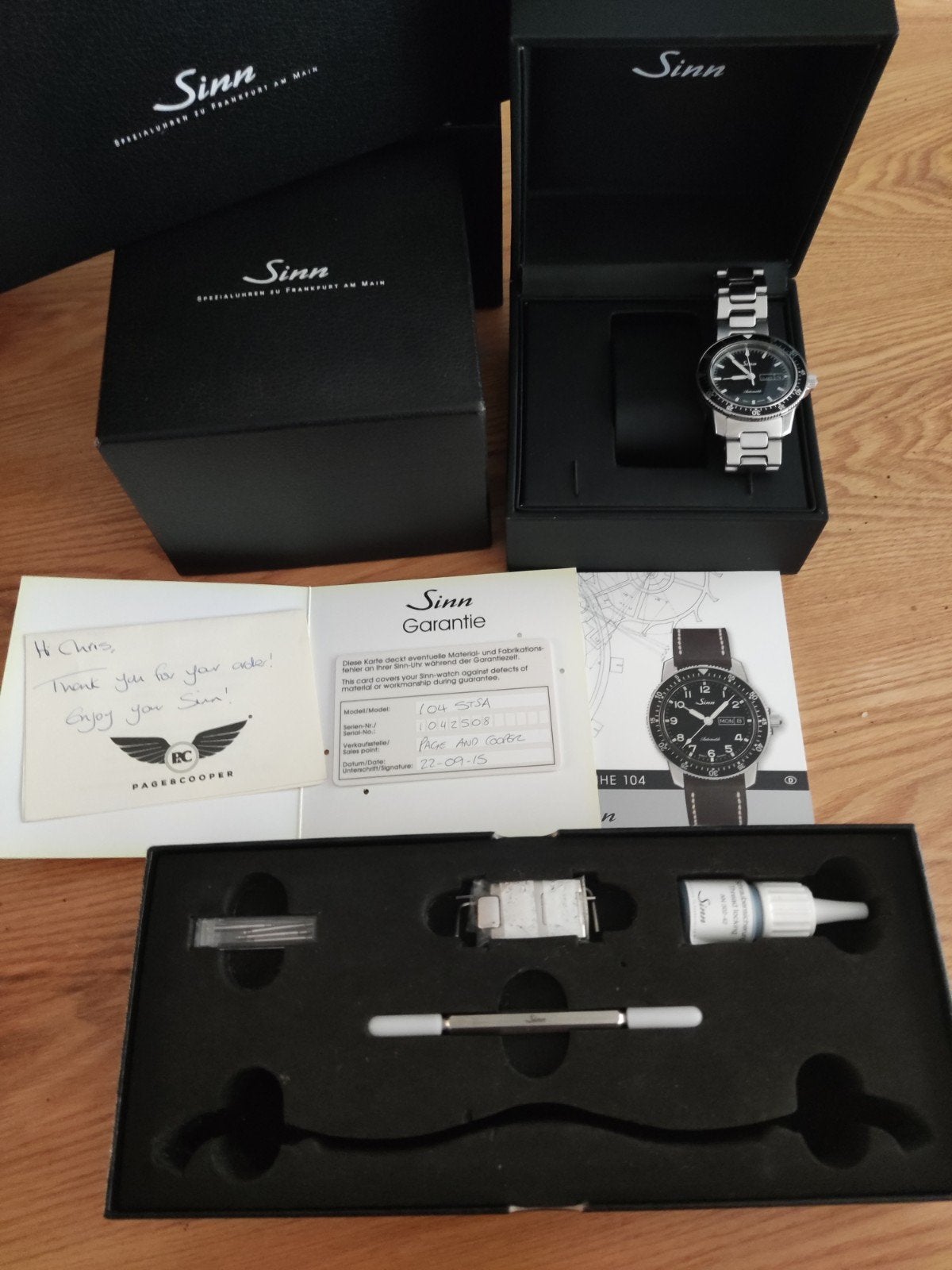 Sinn full set, Handtassen en Accessoires, Ophalen of Verzenden