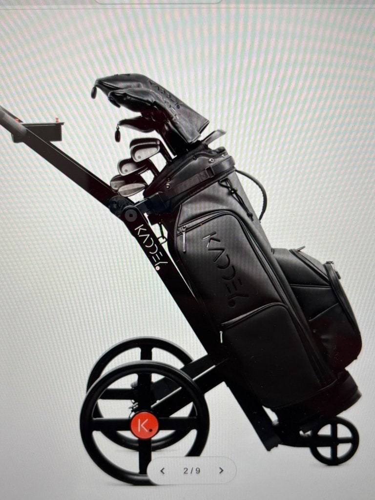 Kaddey Plus trolley + Cart bag --NIEUW IN DOOS--, Sport en Fitness, Ophalen of Verzenden, Nieuw, Golfkar, Overige merken