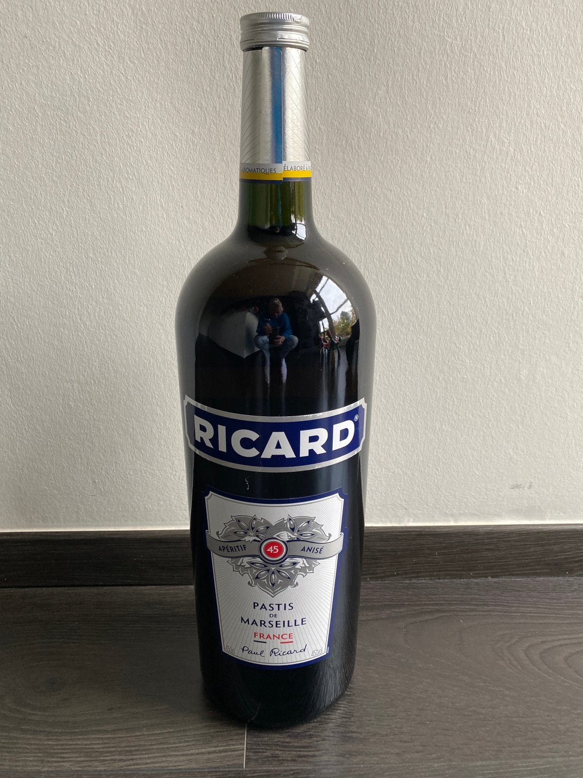 4,5 liter ricard fles (ongeopend / vol), Verzamelen, Ophalen, Zo goed als nieuw, Vol