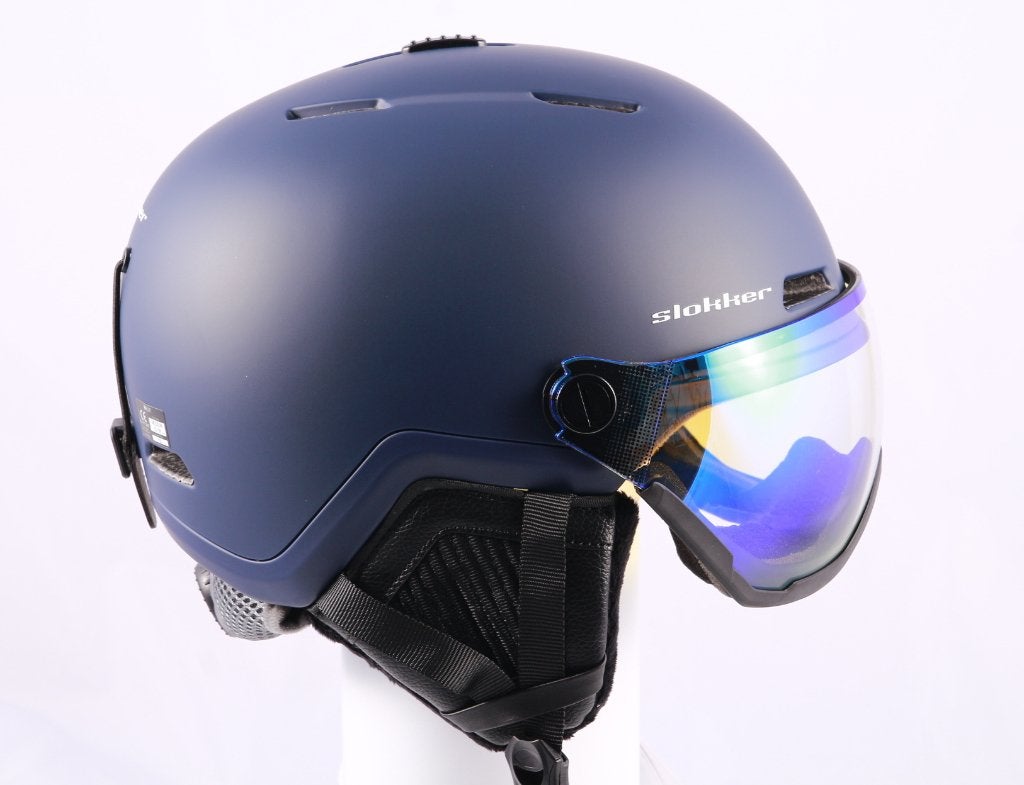 Casque de ski et de snowboard 55 56 57 58 59cm SLOKKER RALLY, Neuf, Carving, Autres types, Envoi