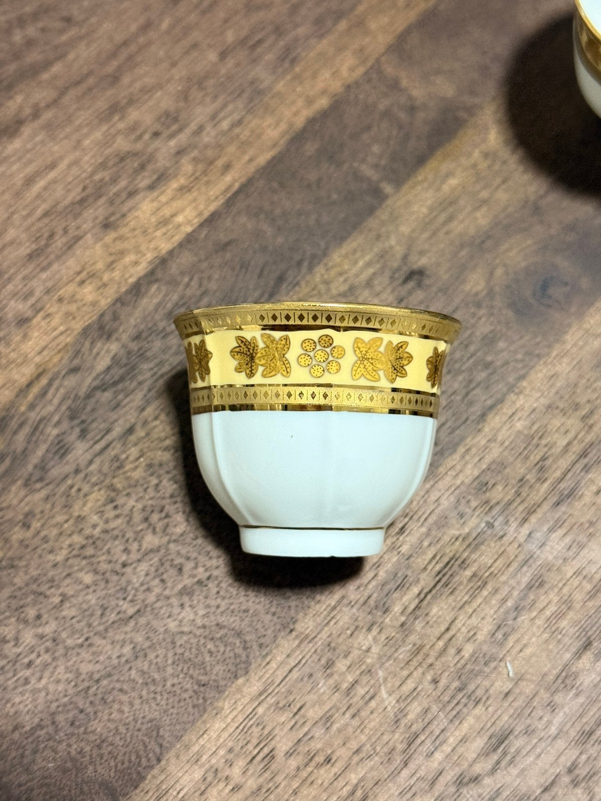 6 tasses YEMESEN Porcelaine fine du Japon, dorure 24 carats, Enlèvement ou Envoi