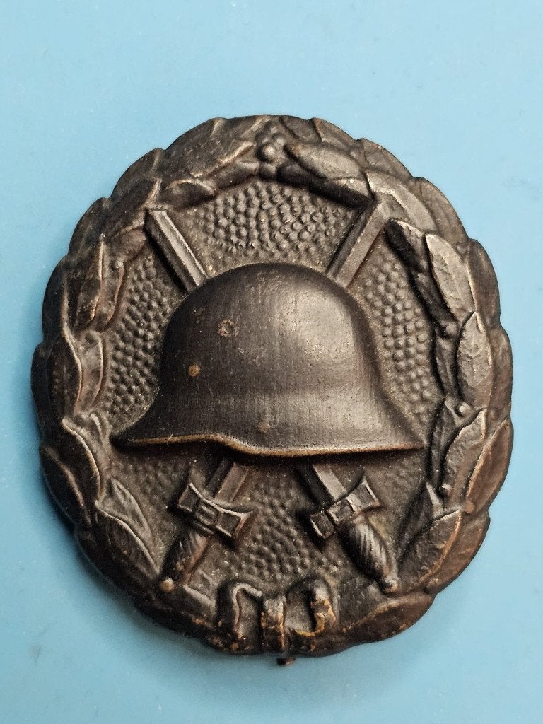 Verwundetenabzeichen in Schwarz, Enlèvement ou Envoi, Armée de terre, Ruban, Médaille ou Ailes