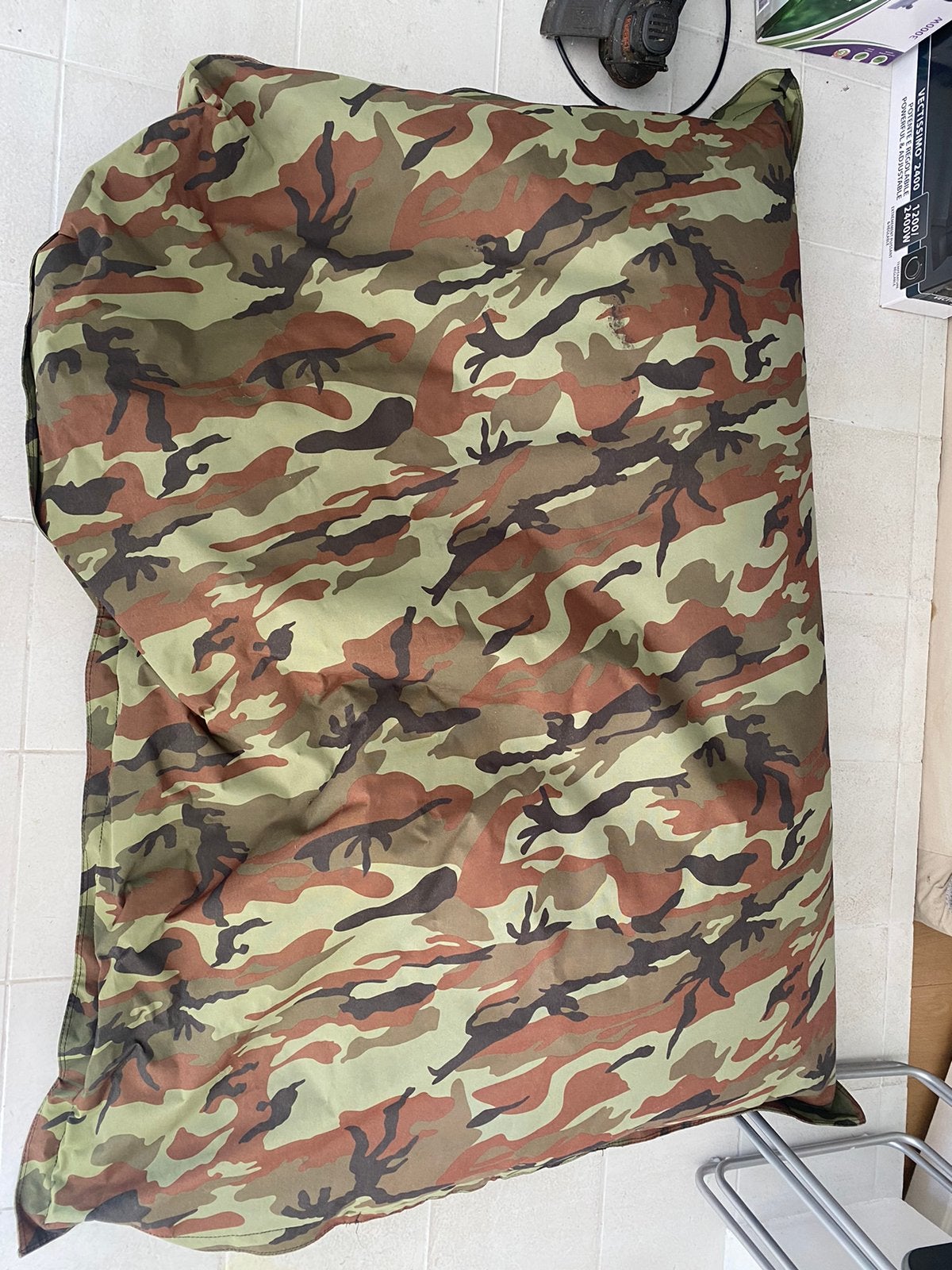 Fatboy militaire, Ophalen
