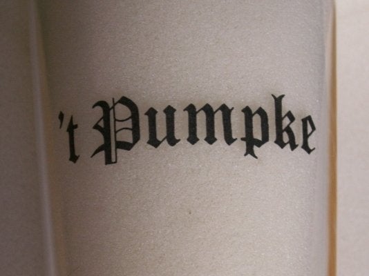 Verre à bière à double pression Heineken PUMPKE, Enlèvement ou Envoi, Neuf, Heineken