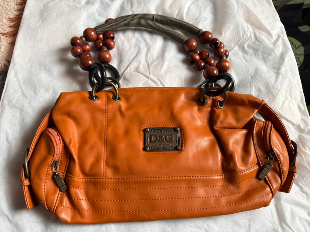 Vintage Dolce & Gabbana, Ophalen, Gebruikt, Oranje, Schoudertasje