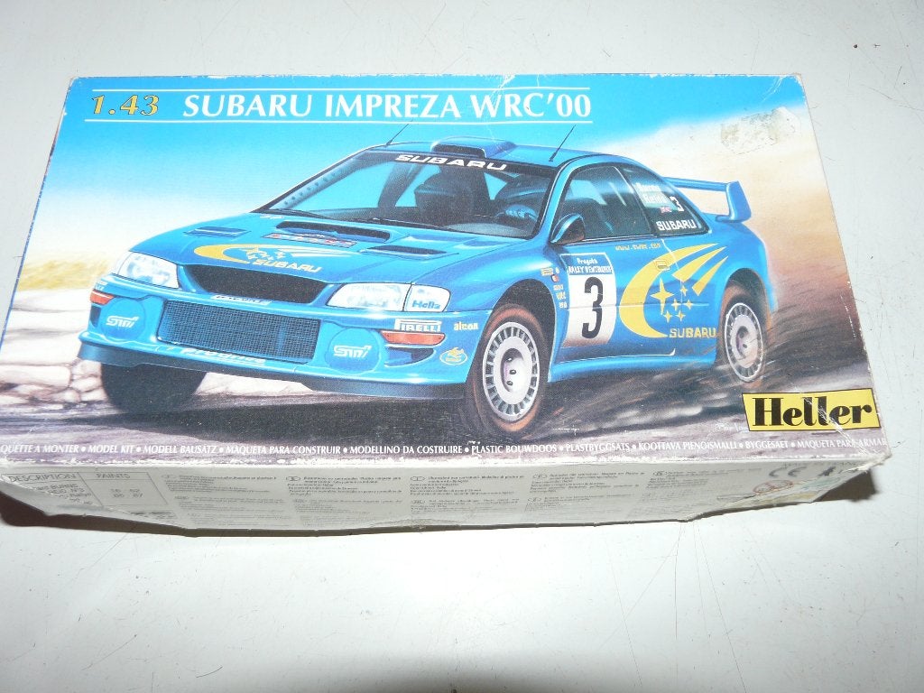 SUBARU IMPREZA WRC 500 SHELLER 1/43, Hobby en Vrije tijd, Modelbouw | Auto's en Voertuigen, Verzenden, Nieuw, Auto, Heller
