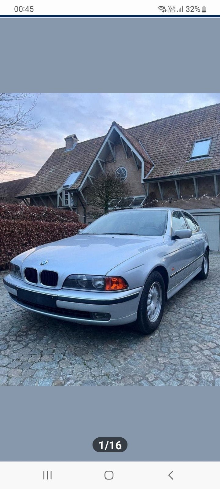 BMW 523i renovatie 100%, Auto's, 2500 cc, 4 deurs, Achterwielaandrijving, Zwart