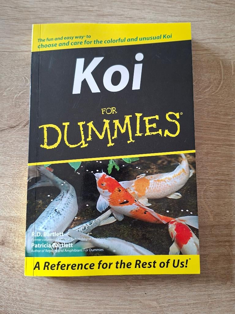 Koi for dummies, Boeken, Dieren en Huisdieren, Ophalen, Zo goed als nieuw, Vissen
