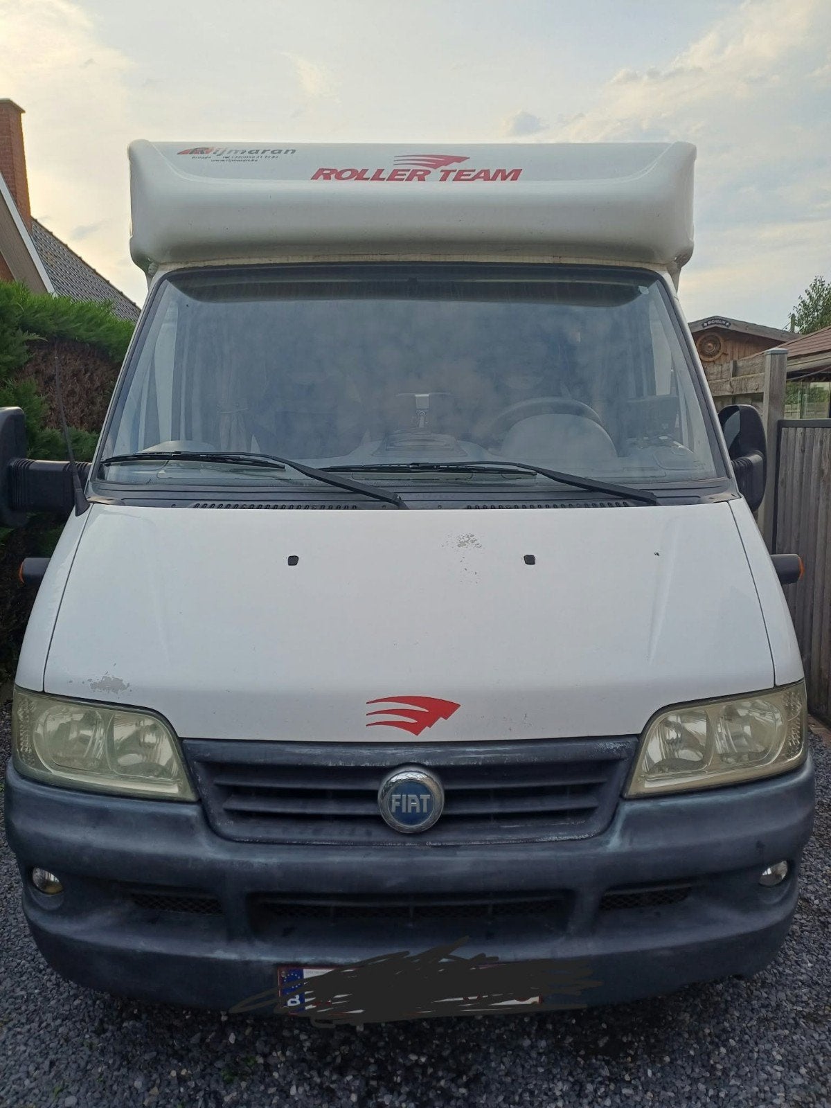 fiat ducato  trigano roller team, Jusqu'à 4, Marchepied électrique, 6 à 7 mètres, Toilette à cassette