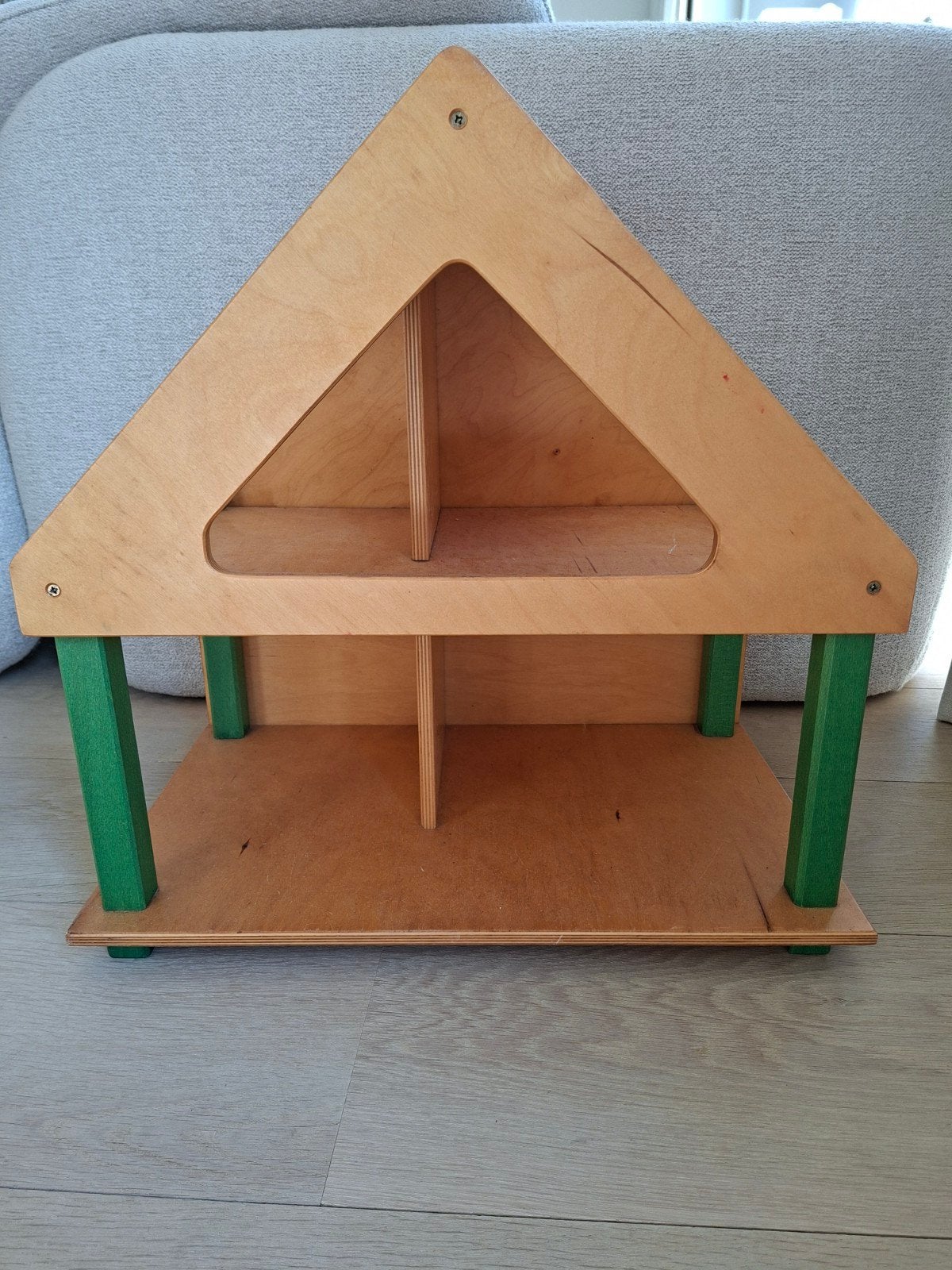 houten poppenhuis, Kinderen en Baby's, Ophalen, Gebruikt, Poppenhuis