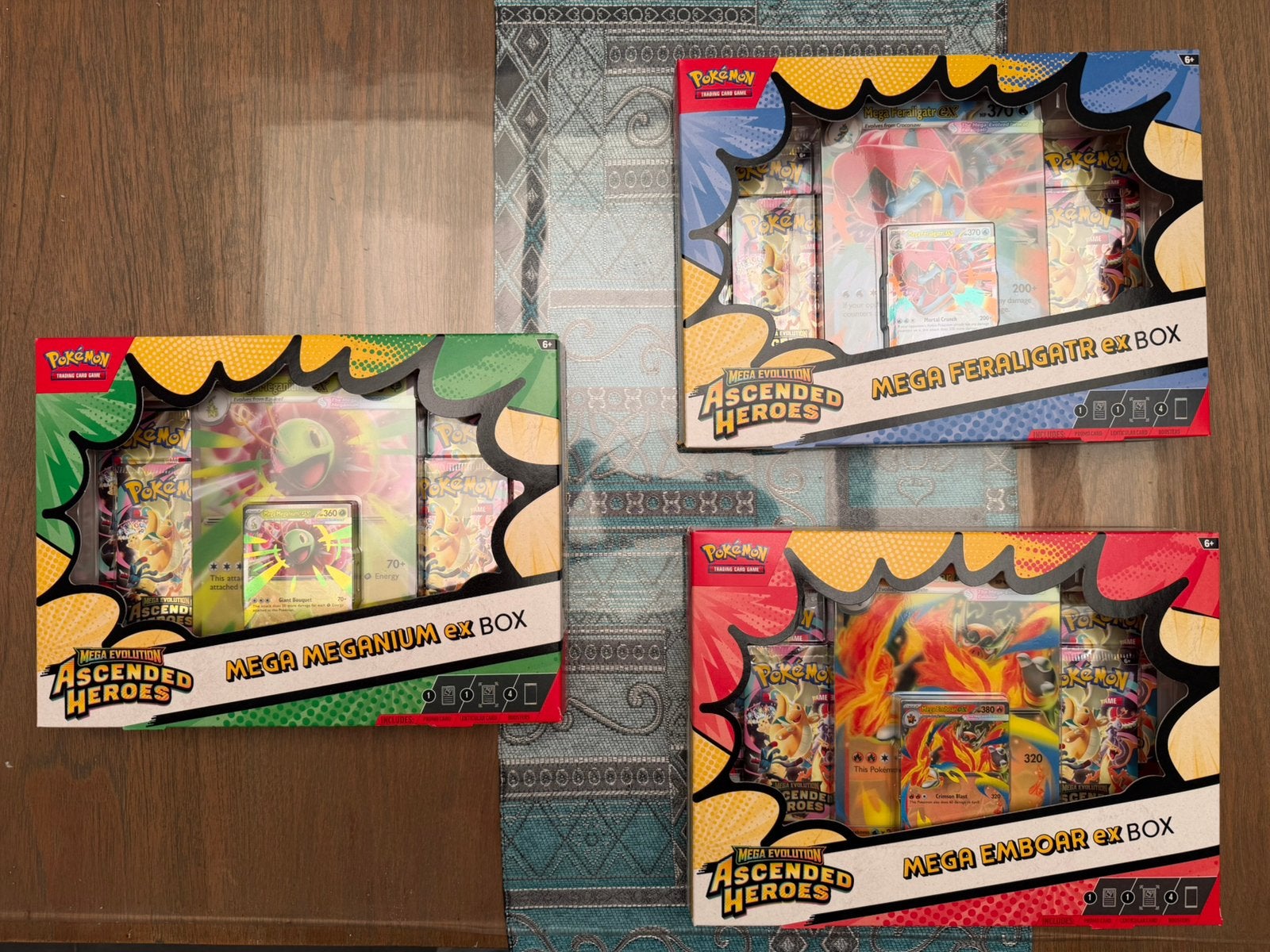 Pokémon - Ascended heroes 3 boxes - Mega EX, Enlèvement, Neuf