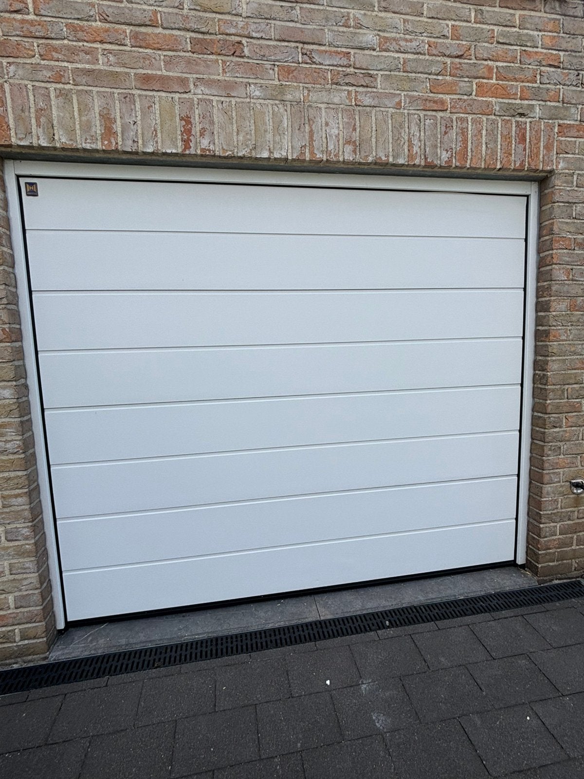 Sectionale garage poort dagmaat 250 x 215, Ophalen, Zo goed als nieuw