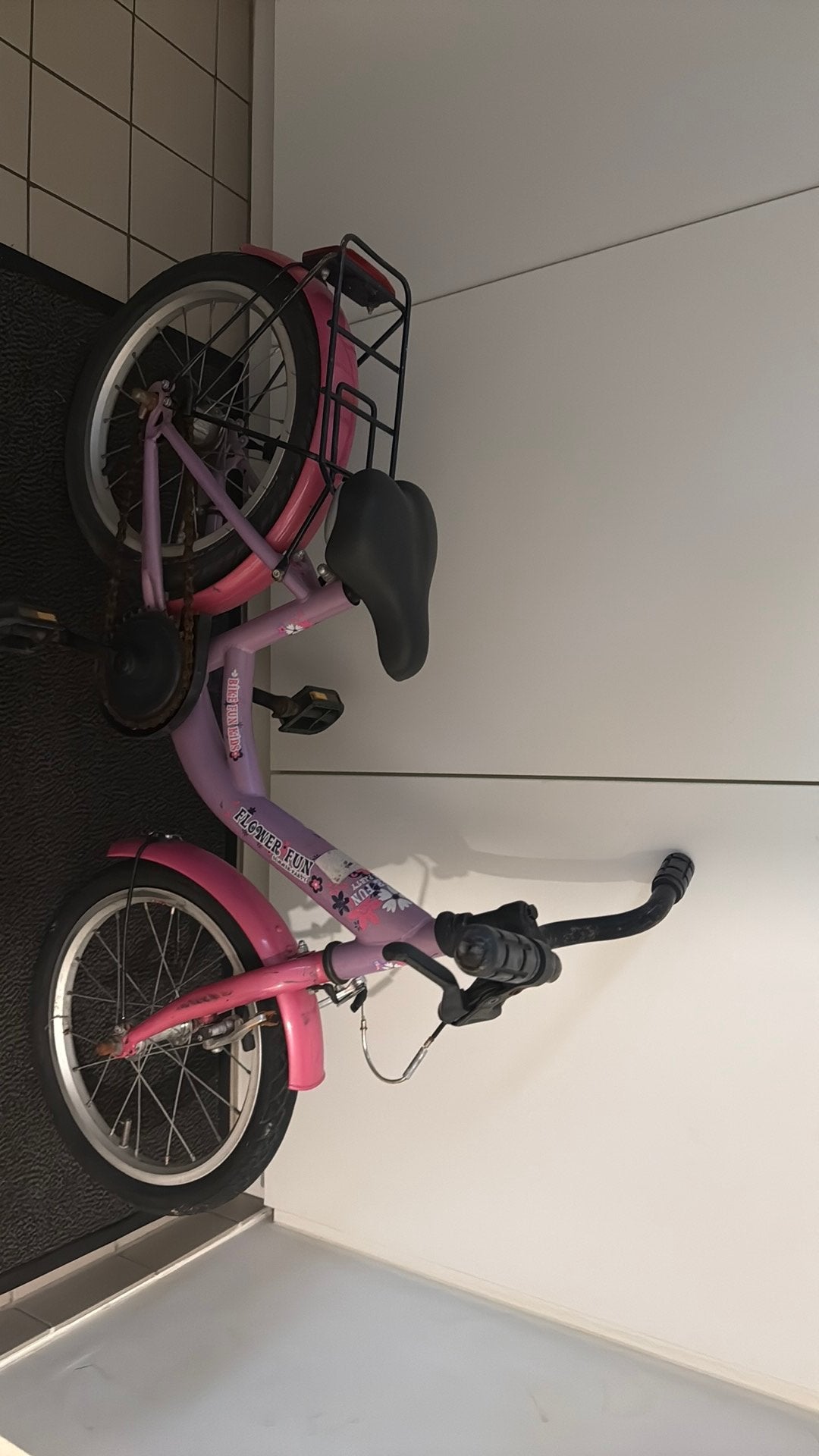 Meisjesfiets, Fietsen en Brommers, Fietsen | Kinderfietsjes, Ophalen, Zo goed als nieuw