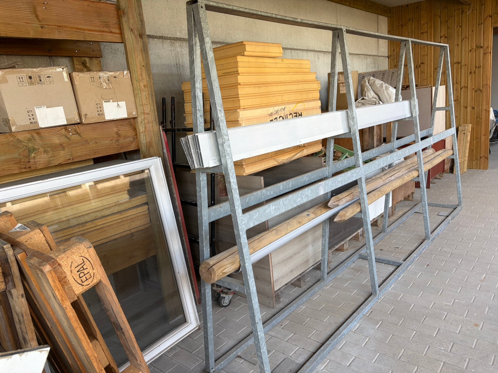 Raambok voor op aanhangwagen, Doe-het-zelf en Bouw, Ophalen, Zo goed als nieuw, 160 cm of meer, 160 cm of meer