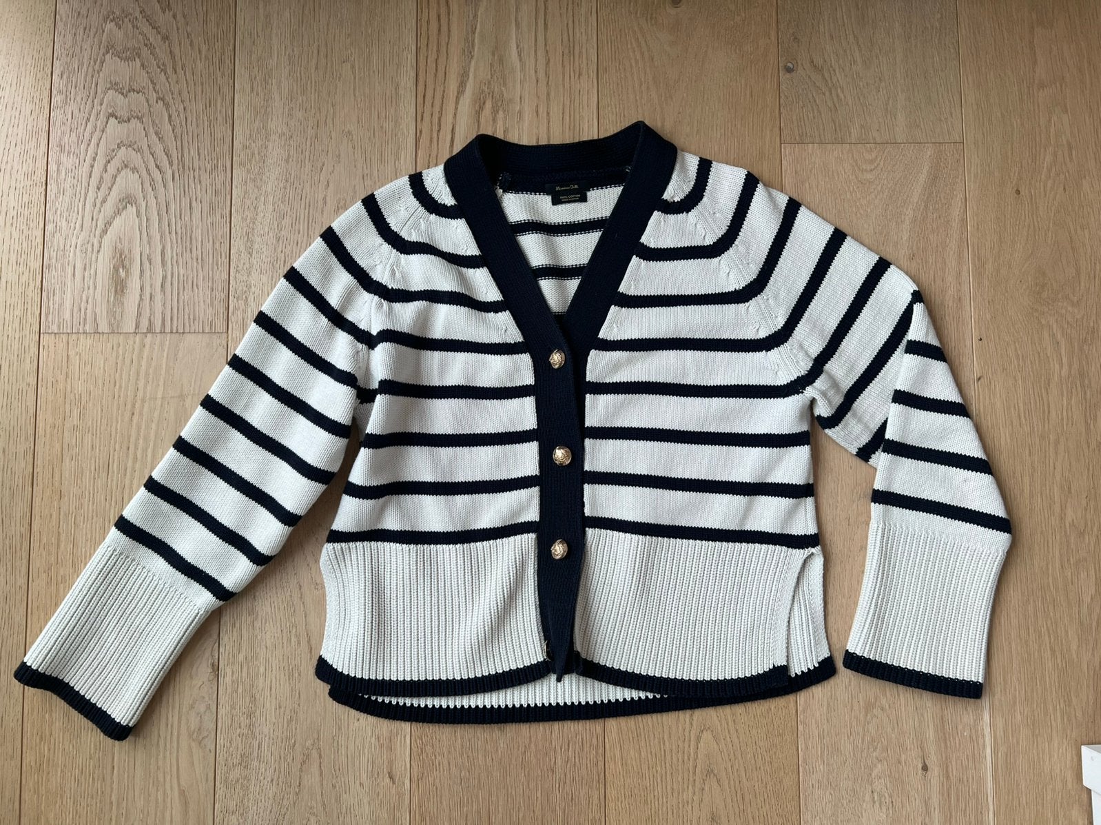 Pull en tricot rayé Massimow Dutti — Taille M, Enlèvement ou Envoi, Comme neuf