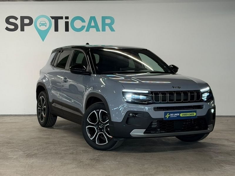 Jeep Avenger e-Hybrid Summit DCT6, Auto's, Stof, Gebruikt, 1199 cc, 100 pk