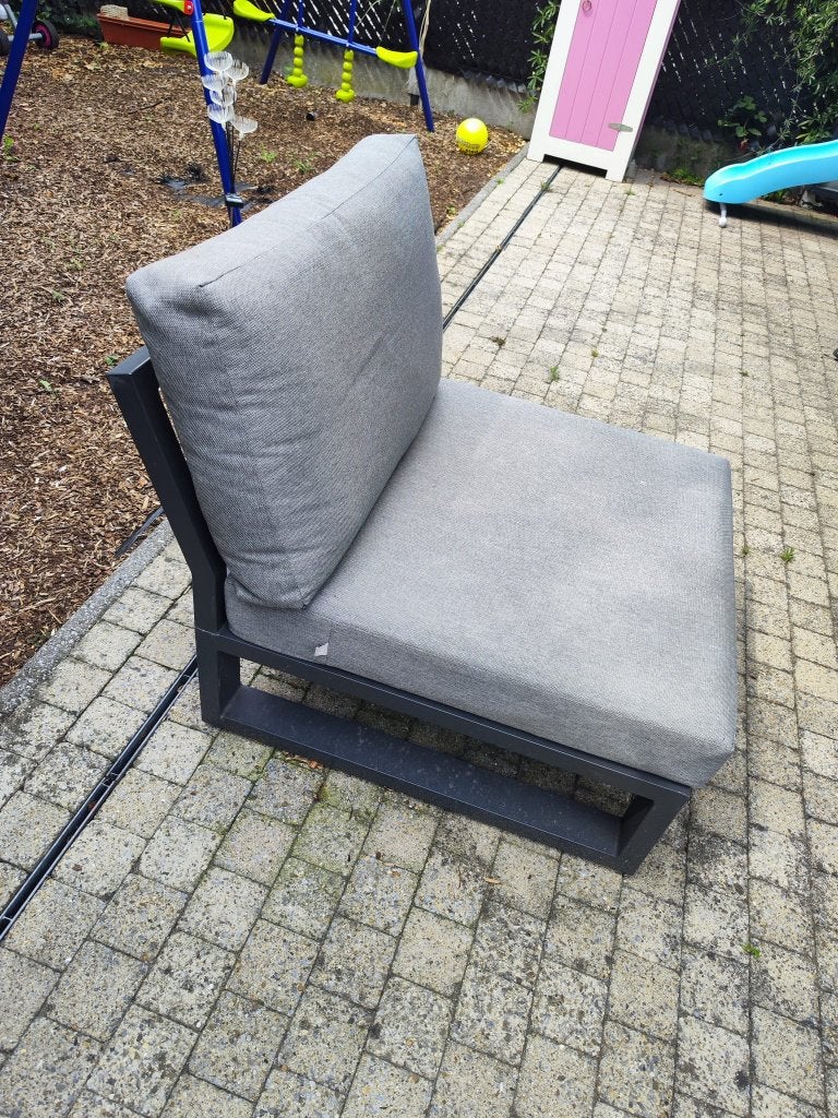 "LIFE" Loungestoel (all-weather), Tuin en Terras, Ophalen, Zo goed als nieuw, Aluminium