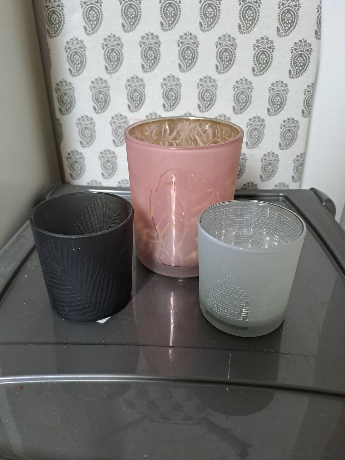 Decoratie theelichthouders J-line te koop, Huis en Inrichting, Ophalen