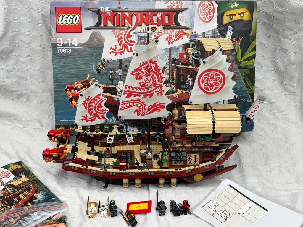 Lego Ninjago 70618 gebouwd compleet, Lego, Ophalen of Verzenden, Zo goed als nieuw, Compleet