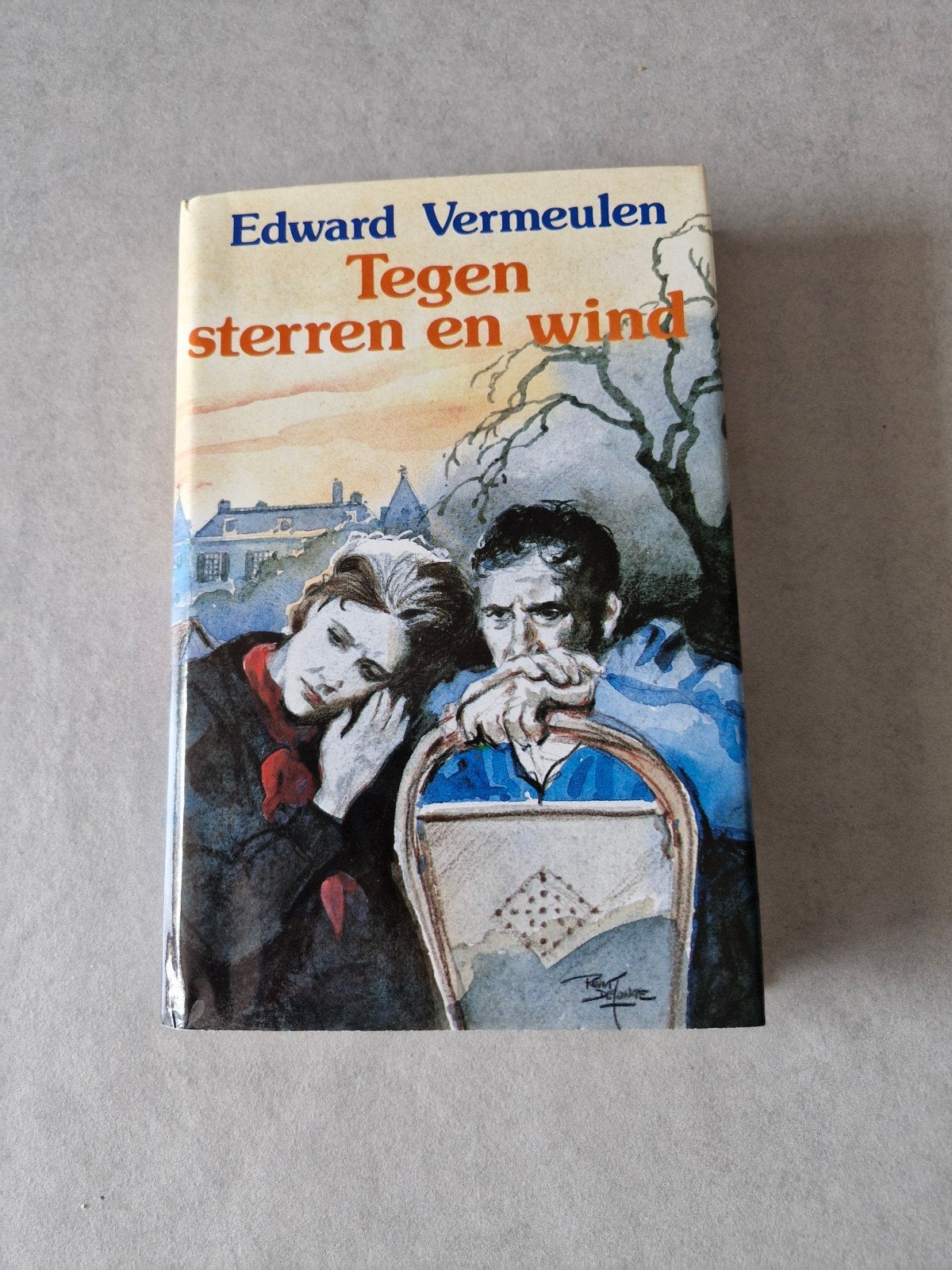 Tegen sterren en wind - Edward Vermeulen, Livres, Livres régionalistes & Romans régionalistes, Envoi, Edward Vermeulen
