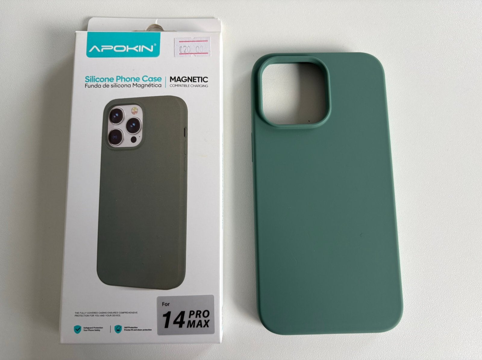 Siliconen gsm hoesje Iphone 14 Pro Max, Télécoms, Téléphonie mobile | Housses, Coques & Façades | Samsung, Enlèvement, Neuf, Autres modèles