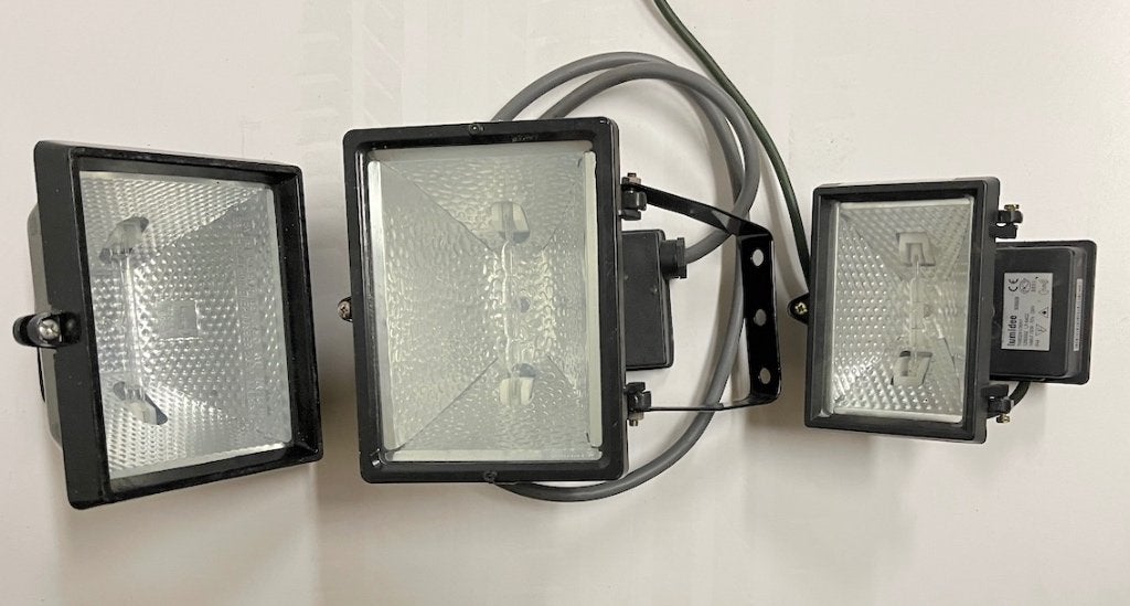 3 spots extérieurs, pour les allées, les jardins, les patios, Maison & Meubles, Lampes | Spots, Neuf, Autres culots, Enlèvement ou Envoi