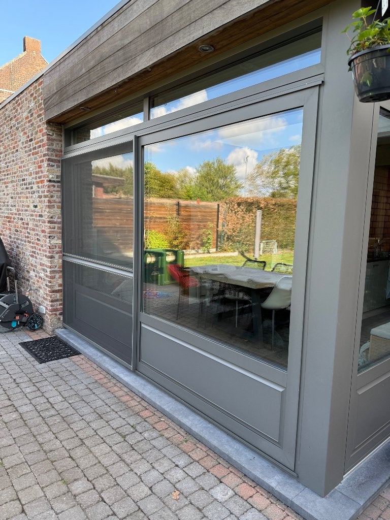 Aluminium ramen (HR+++ glas) + velux, Ophalen, Overige typen, 160 cm of meer, Zo goed als nieuw