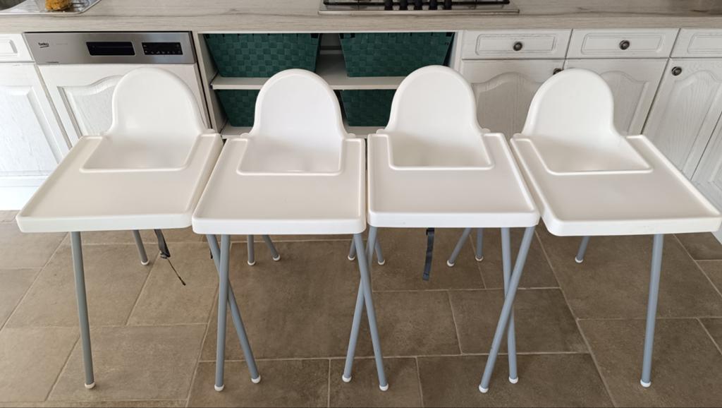4 Ikea eetstoelen., Kinderen en Baby's, Ophalen