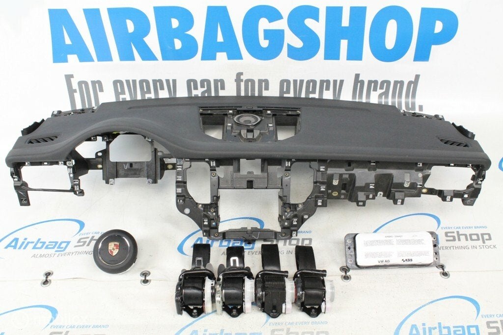 Airbag set - Dashboard zwart Porsche Macan (2014-heden)