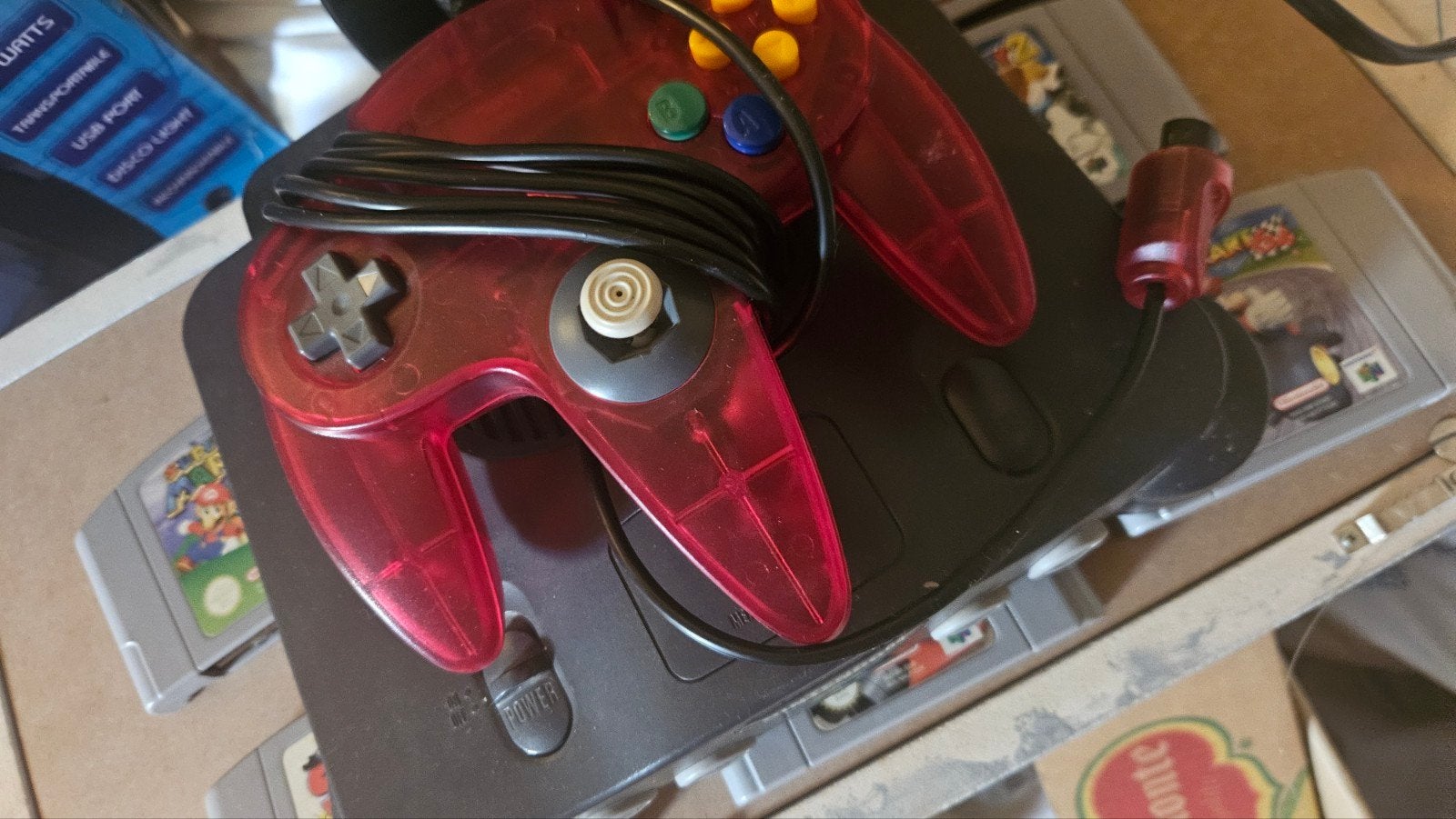 Nintendo 64 + 8jeux + 3manettes, Enlèvement ou Envoi