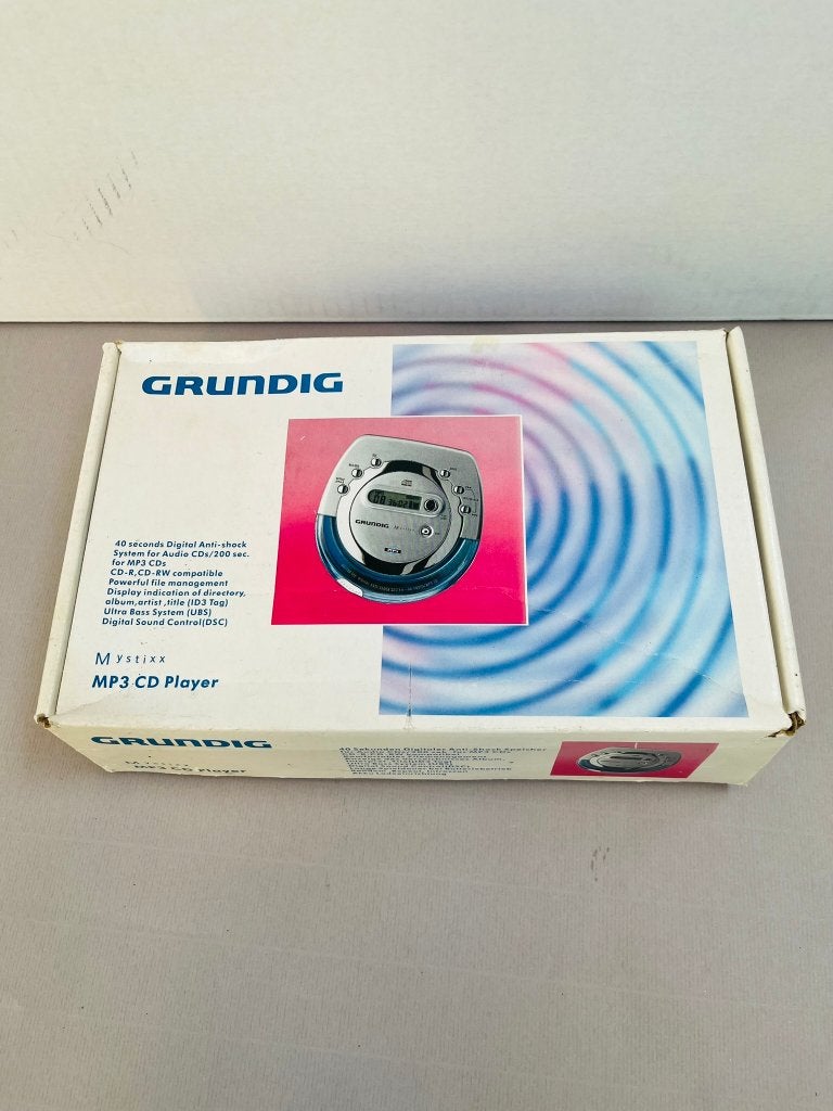 Grundig Mystixx CDP 9100 MP3 CD-speler – in doos werkend, Audio, Tv en Foto, Cd-spelers, Ophalen of Verzenden, Zo goed als nieuw