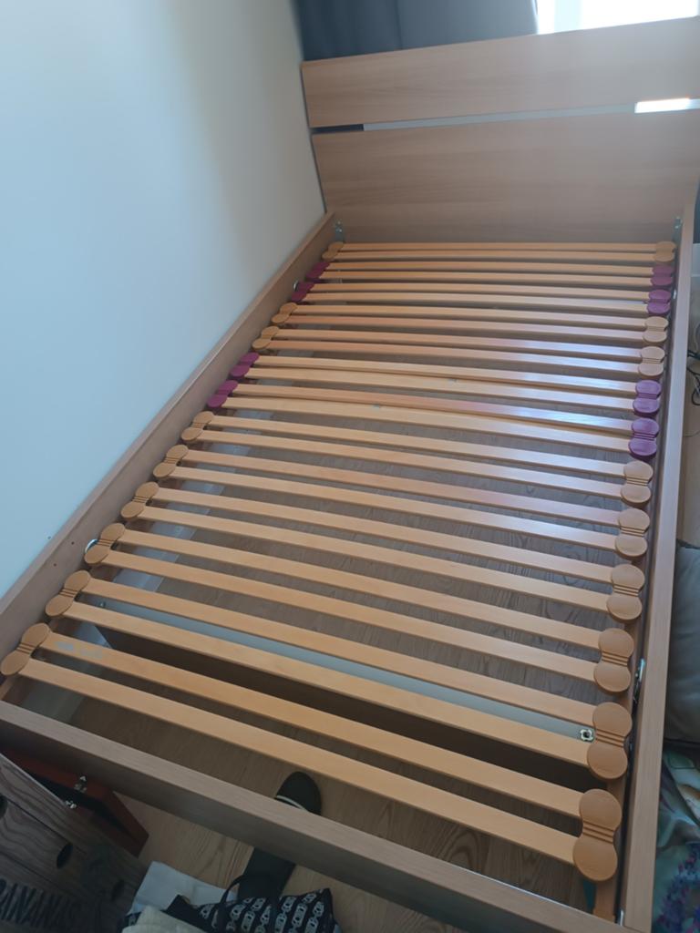 lit simple, Enlèvement, Une personne, 200 cm, Matelas
