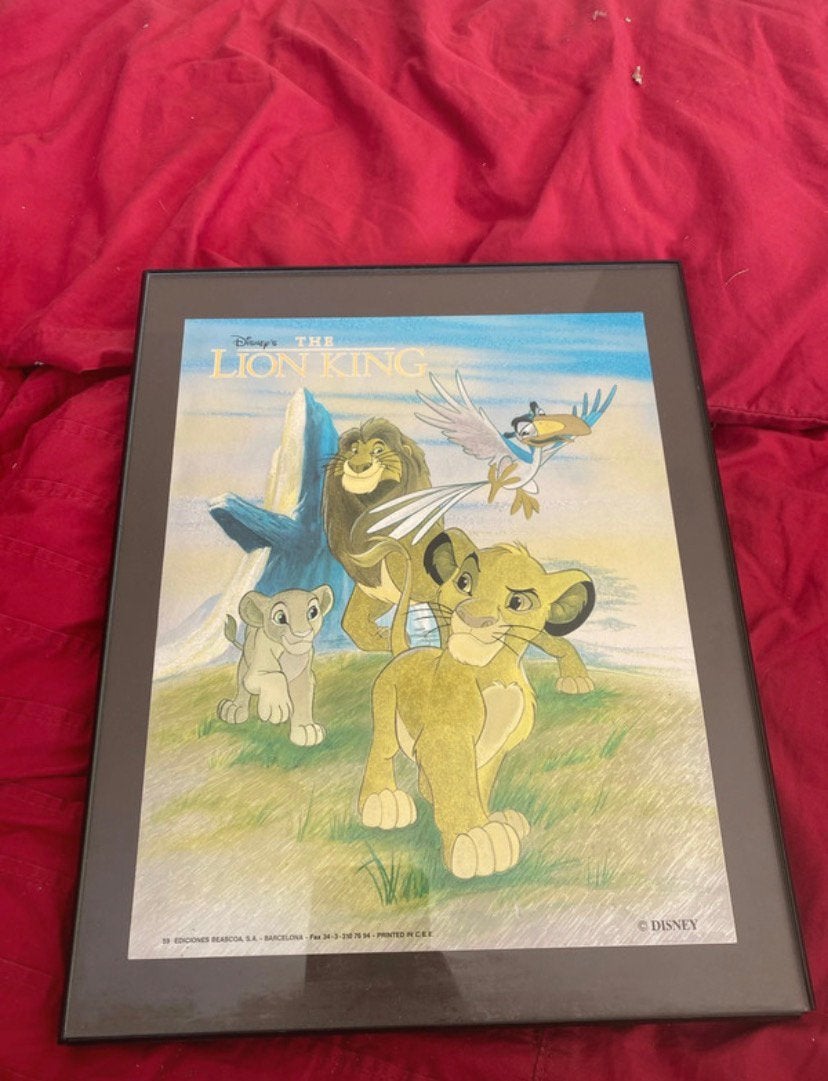The Lion King Limited Edition, Antiquités & Art, Art | Dessins & Photographie, Enlèvement ou Envoi, Impression