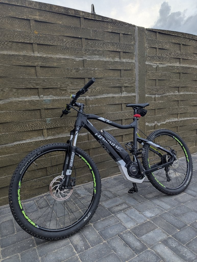 E-MTB Haibike– Krachtige Motor – Klaar voor Gebruik, Vélos & Vélomoteurs, Vélos électriques, Comme neuf, 50 km par batterie ou plus