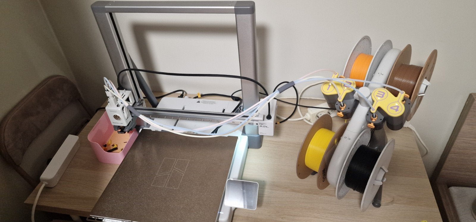 3D printer A2L bambulab combo, Ophalen, Ingebouwde Wi-Fi, Bambulab, Nieuw