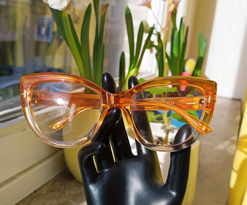 Glasses cat eye orange, Overige merken, Nieuw, Oranje, Ophalen of Verzenden