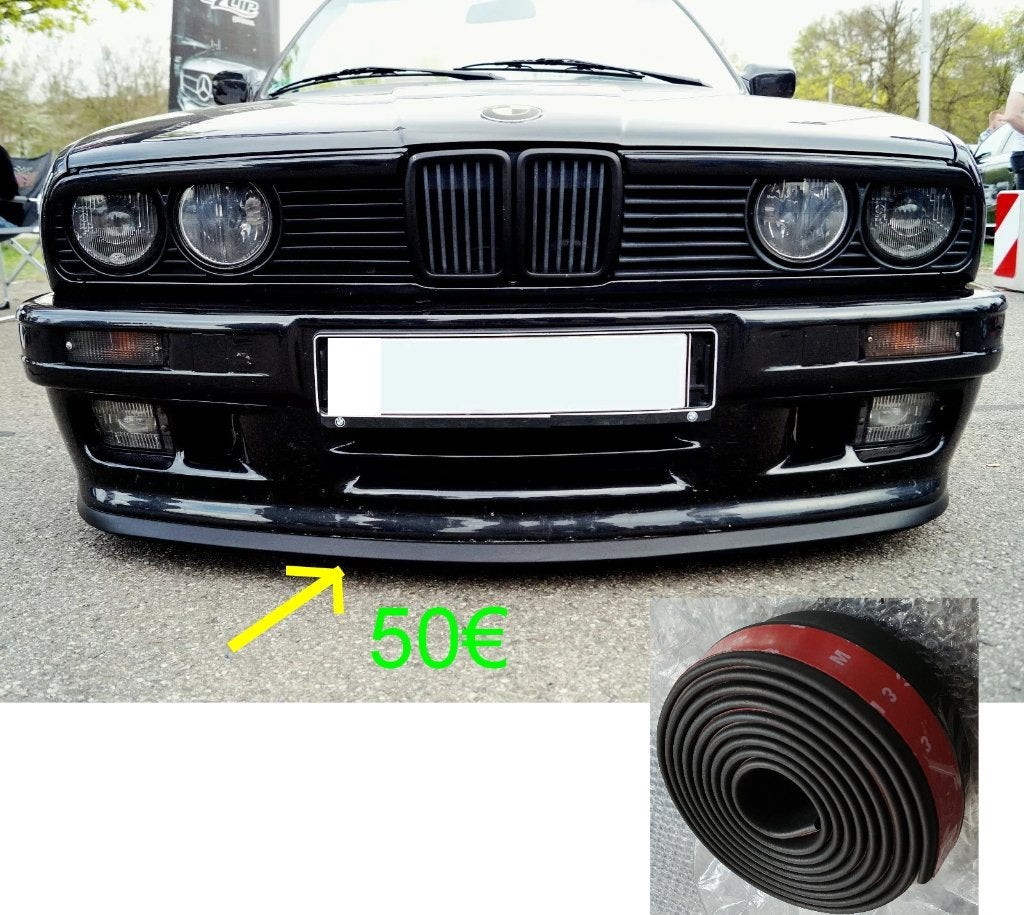 lame bmw e30 avant caoutchou custom ezlip, Autos : Pièces & Accessoires, Neuf, BMW, Avant, Enlèvement ou Envoi