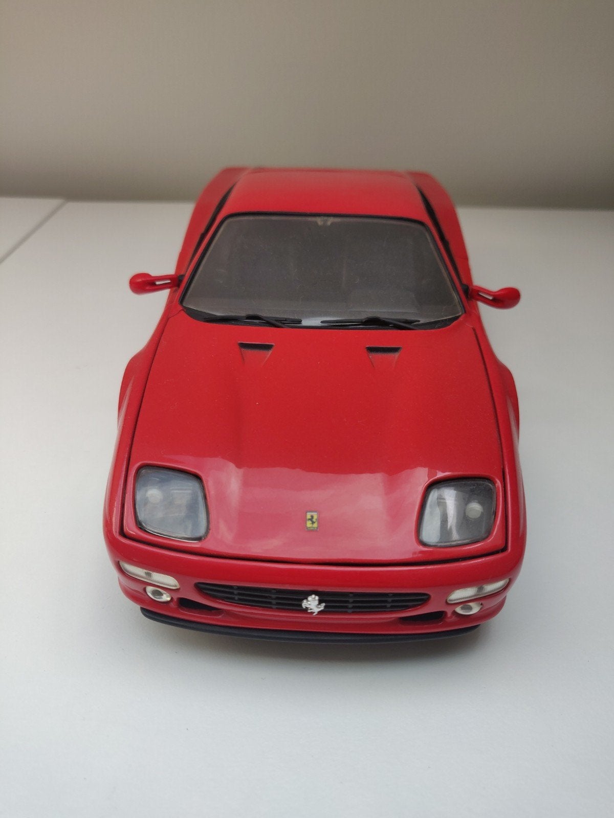 Hot Wheels 1/18 - Ferrari 550 Maranello (1996), Enlèvement ou Envoi, Comme neuf, Voiture, Hot Wheels