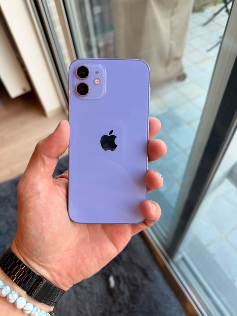 Iphone 12 - 64GB - Purple, Ophalen, Zo goed als nieuw