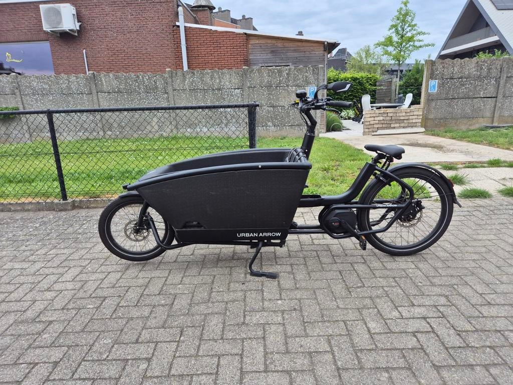 Urban Arrow Family 2023 Performance Plus Tektro Dorado 545Wh, 4 kinderen of meer, Huif, Zo goed als nieuw, Schijfrem