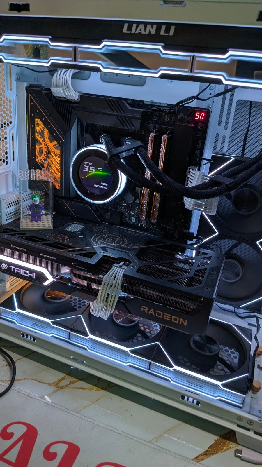 High end pc ryzen 9 9950X3D 32gb ram cl18 trident z royal, Computers en Software, Videokaarten, Nieuw, AMD, PCI-Express 5.0, GDDR6