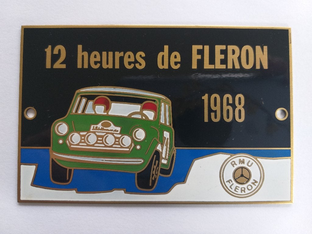 plaque émaillée rallye automobile, Envoi