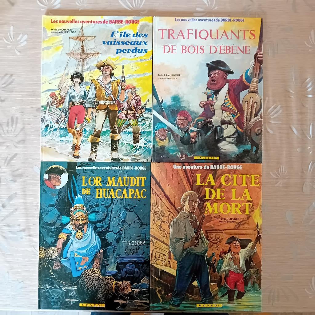 Barbe Rouge T19,22,23,24 - EO, Enlèvement ou Envoi