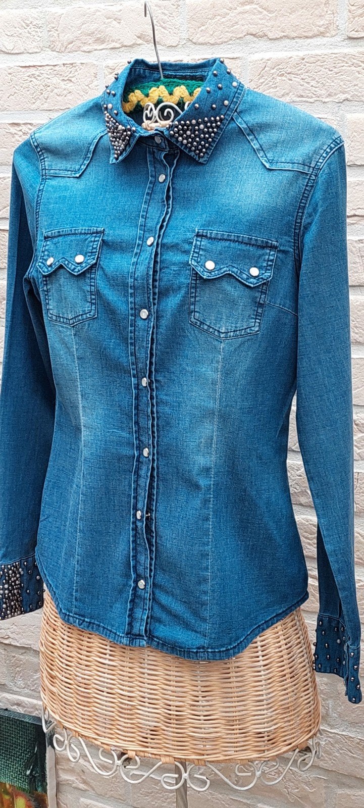 Jeanshemd maat m Astrid Black label, Vêtements | Femmes, Taille 38/40 (M), Comme neuf, Bleu, Astrid Black Label