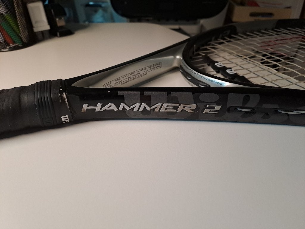 Wilson tennis racket Hammer 2, Sport en Fitness, Ophalen of Verzenden, Gebruikt, Racket, Wilson
