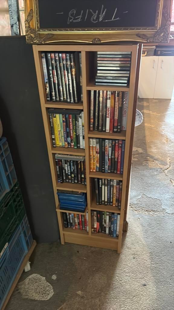 Om veel dvd's en cd's te geven, Ophalen, Gebruikt, Cd's