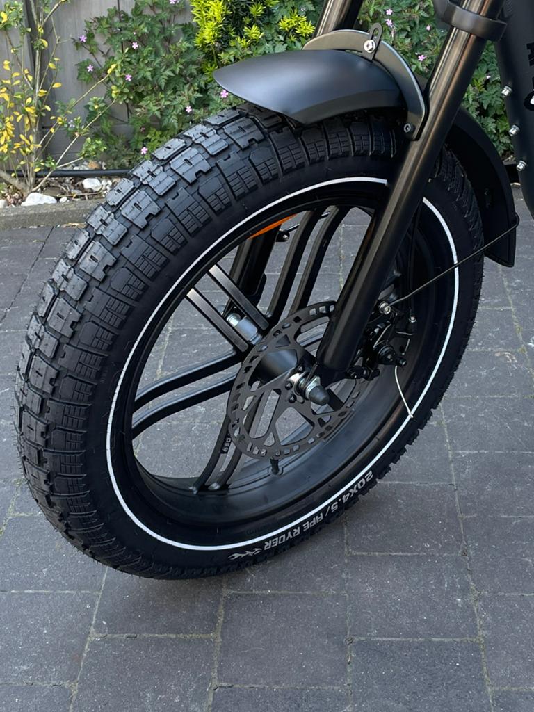 Nieuwe Fatbike | Antraciet |60km Bereik |250W Elektro Motor, Fietsen en Brommers, Overige merken, Ape, A10 Pro, Nieuw