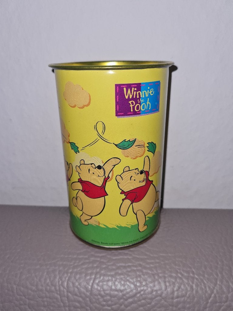 Spaarpot in blik Winnie the Pooh, Verzamelen, Spaarpotten, Ophalen of Verzenden
